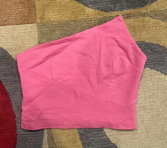 superdown Quincy Strapless Top Pink Tube Top Revolve Size XS - Image 1