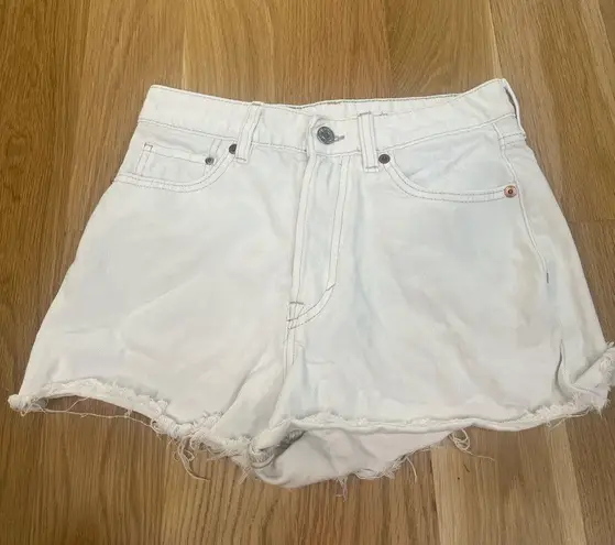 White Distressed High