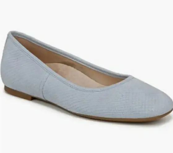 Vionic ππ Orinda Square Toe Flat ~ Blue Mist 8.5 NEW IN BOX