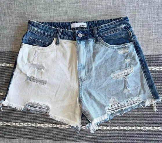 Vervet High Rise Jean Shorts Size Medium Blue
