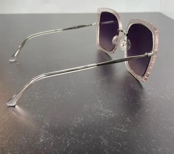 Jimmy Choo Sunglasses Women's Dany/S KTSF7 Palladium-Lilac Sz 56-21-145