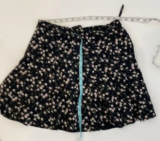 A Byer A. Byer Floral Vintage 1990’s Y2K Pleated A-Line Mini Skirt EUC Sz 11 Juniors