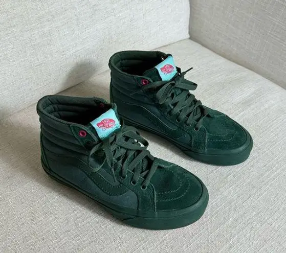 Vans  Hedley & Bennett x
SK8-HI Reissue UC
Green/Multi-Color