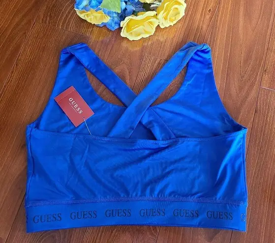 Guess  Blue Sports Bra Size Medium - Image 2