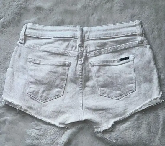 sts blue  NWT Women’s White Cutoff Shorts with Distressing SZ 25