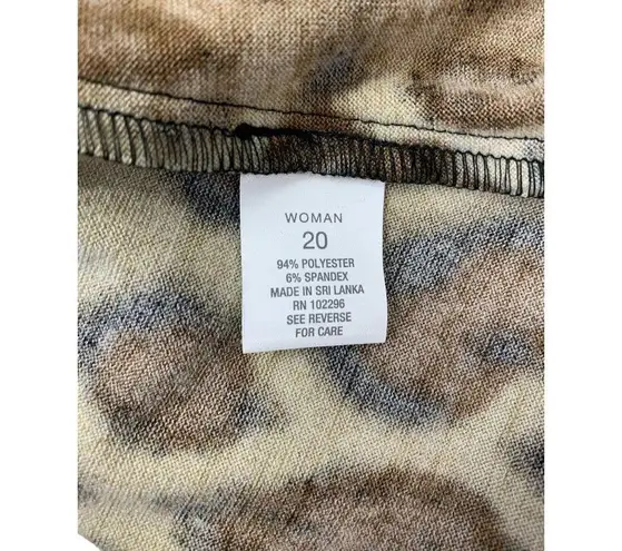 Roz & Ali Women's Animal Print Dress