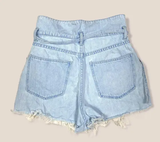 Berksha Bershka high waist jean shorts 0