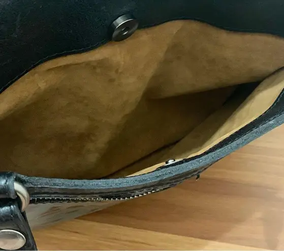 Patricia Nash Poppy Blue Forest Collection Leather Tote Bag