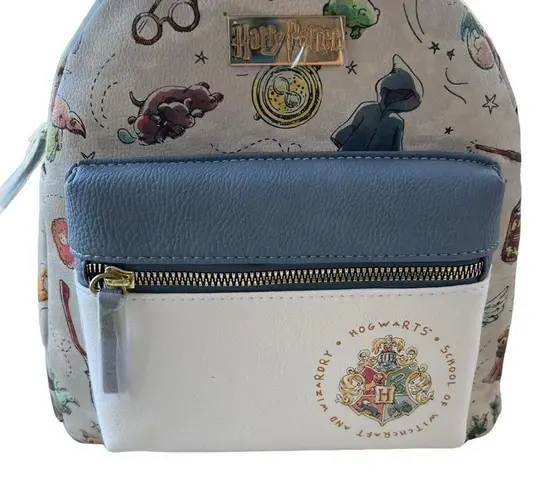 Harry Potter Watercolor Icons Mini Backpack Product ID: 16568831 Blue