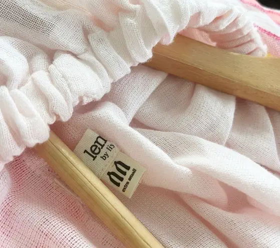 Lemlem Eskedar Off-The-Shoulder Striped Midi Dress