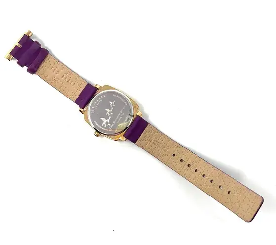 Ted Baker Women’s Purple Rose Gold Watch