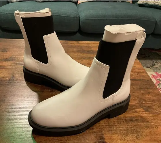 Alfani Womens Tackomap White Pull On Booties Shoes 6 Medium