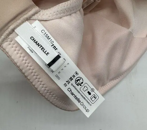 Chantelle  EVERYDAY HIGH SUPPORT UNDERWIRE SPORTS BRA C15M10 ROSE SZ 34DDD B2352