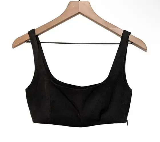 Princess Polly  crop top women’s black Huxley set USA 6 NWT corset tank