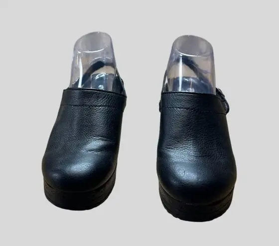 sbicca Womens Black Synthetic Professional Clogs Slip-On Comfort Shoes Size 7W