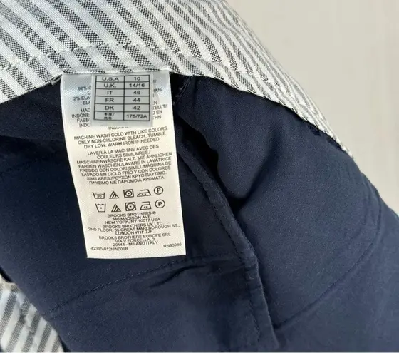 Brooks Brothers Navy Blue 5” Chino Shorts Women’s Size 10 Classic Sporty Golf