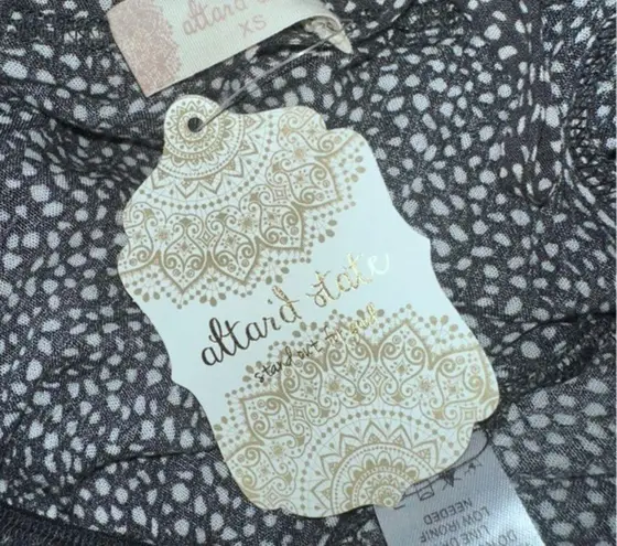 Altar'd State NWT Altar’d State polka dot‎ faux wrap bodysuit size XS