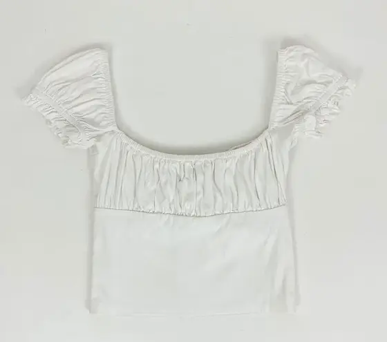 With Jean With Jéan Louie Top in White | Size S