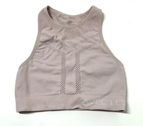 Avec Les Filles Pale Pink Ports Bra Size Medium