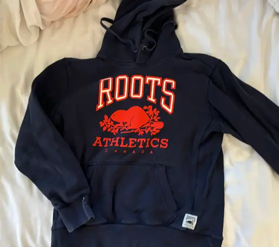 Roots Athletics navy hoodie