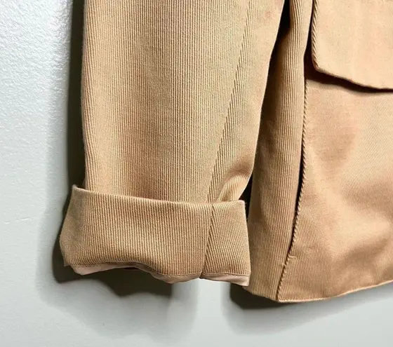 Anne Klein NWT  Wool Blend Blazer Jacket Khaki Color Women’s Size 4