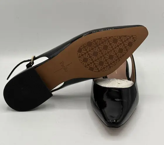 Linea Paolo Women's Shoes Black Delphi Pointed Toe Cut-Out Ballet Flats Size 5M