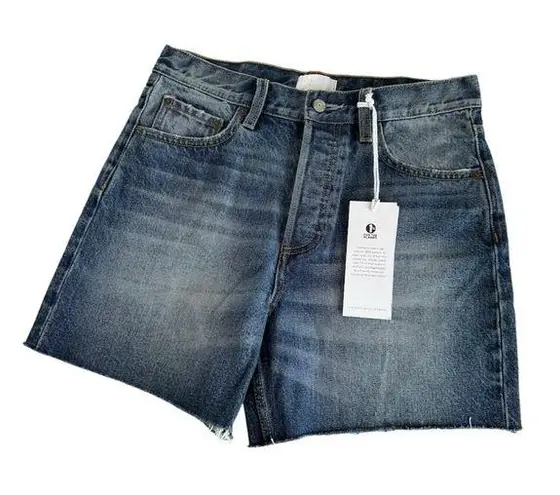 Boyish The Monty Miss Julie Blue High Rise Relaxed Denim Shorts Size 27 NWT