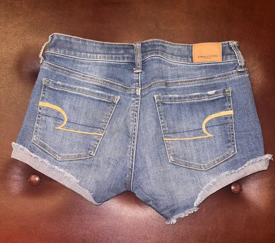 American Eagle Outfitters — super stretch X jean short