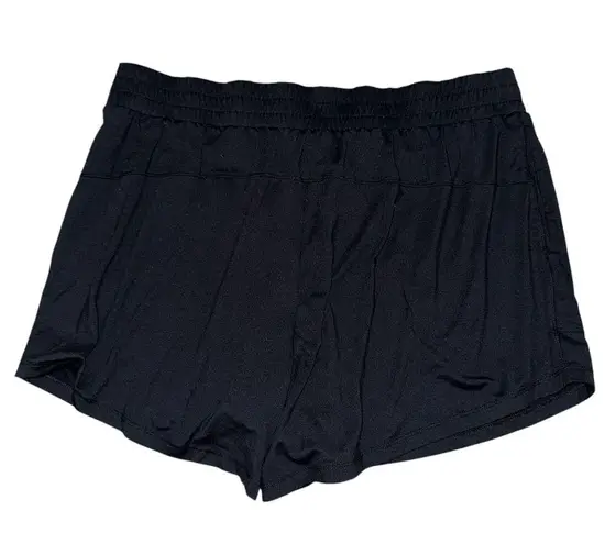 All In Motion Target black pocket elastic waistband shorts women’s size large