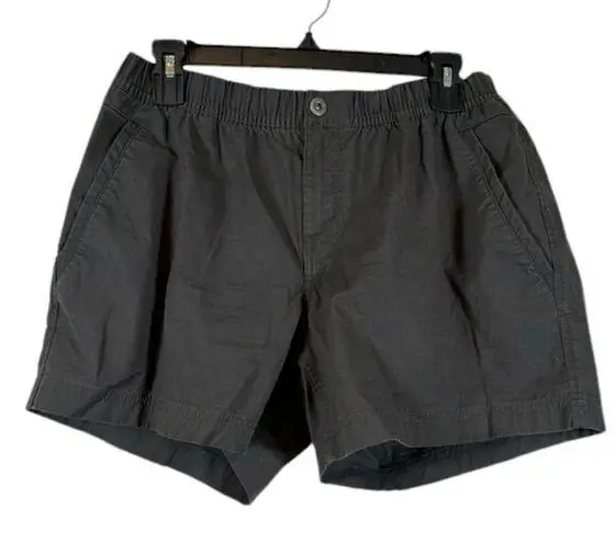 prAna  Gray Pull On Hiking ShortS Size 10 EUC #VEG-2745