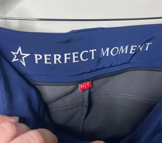 NWT Perfect Moment Navy Blue Aurora Flare Ski Pants sz XL