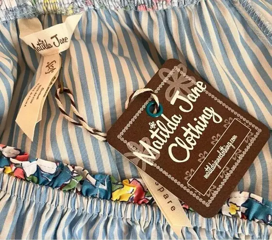 Matilda Jane Women's Come Away With Me Short Sleeve Hi-Low Dress XS | NWT