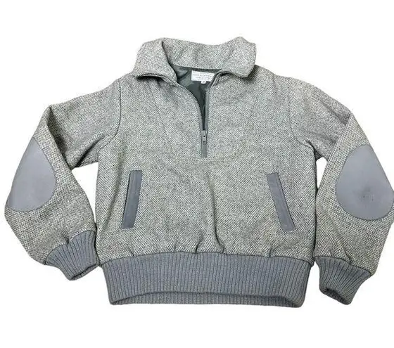 The Mountain Vintage Green Woolens Womens Pullover Jacket Small