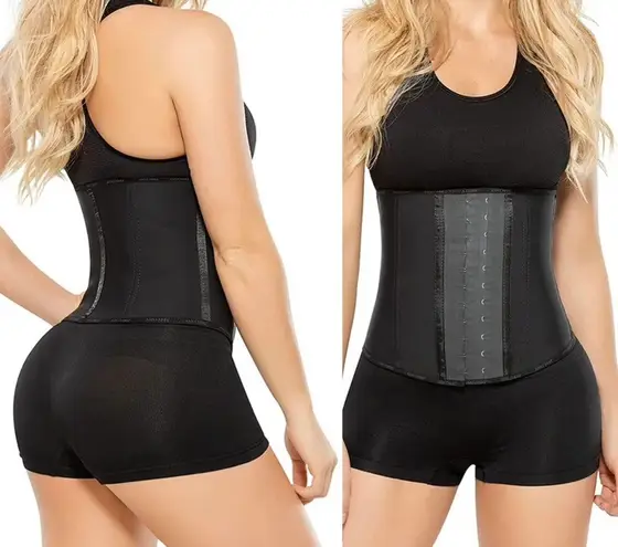 ANN CHERY WAIST TRAINER ABDOMEN CONTROL BLACK SIZE MEDIUM / NEW WITH TAG AND PACKAGING