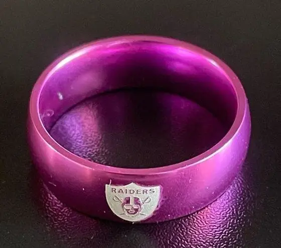 Purple color Las Vegas Raiders ring size 13