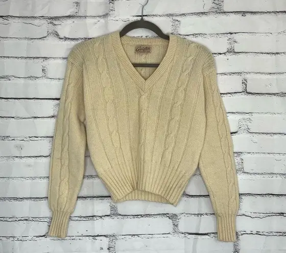 Vintage 1940s Geistex Wool Sweater S V