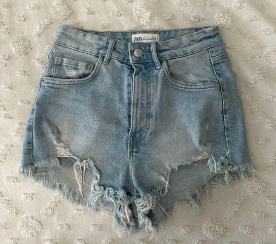 ZARA Jean Shorts