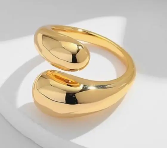 House of Harlow 1960 14K Gold Plated Chunky Ring