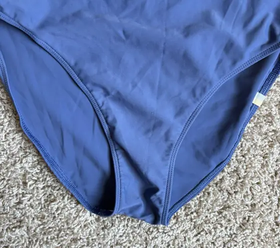 Summersalt Swimsuit Womens Size 12 One Piece Blue White Marina Colorblock