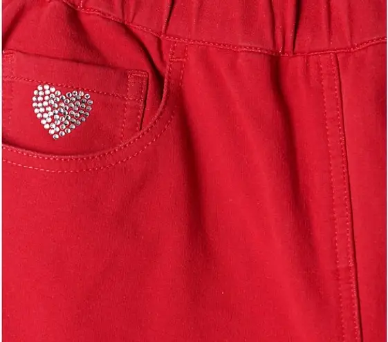 Quacker Factory DreamJeannes Short Straight Leg Pants A292999 Teal Short Medium