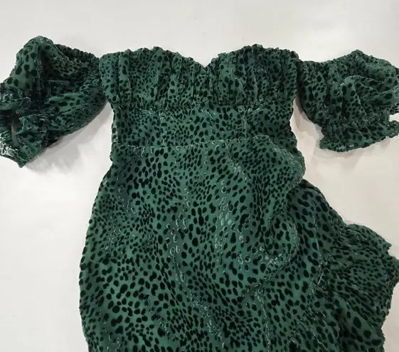 Majorelle Kayleigh Gown in Deep Teal Small