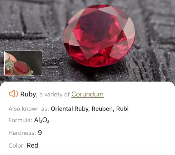 Ruby Vintage handcrafted genuine and opalite cabochon stone twist metal bracelet