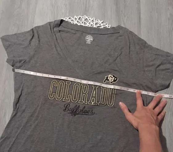 Rivalry Threads NWOT Heather Gray Colorado Graphic Tee T-Shirt New