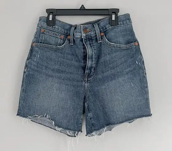 Madewell  highrise denim shorts