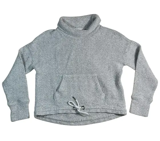 Sweaty Betty Restful Boucle Sweatshirt Size XS (US 0-2) Lily White Gray Pilates