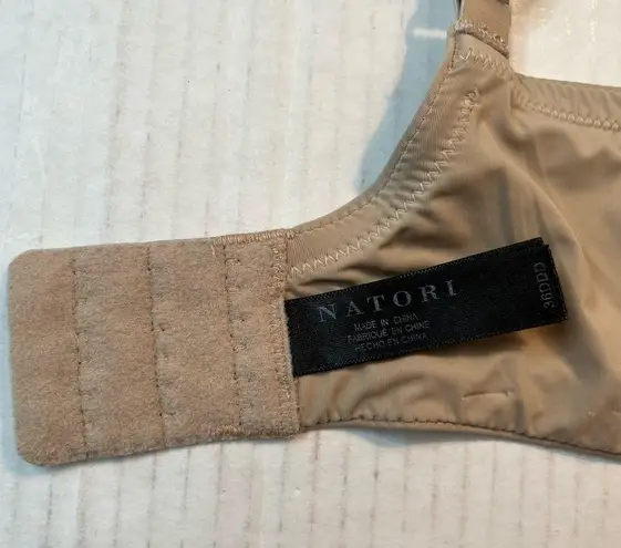 Natori  Bra Pure Luxe Underwire Bra in Cafe Sz 36DDD/ 36F GUC Style #732080