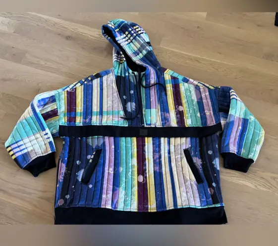 Free People Movement Fast Times Hoodie pullover Jacket size S Blue