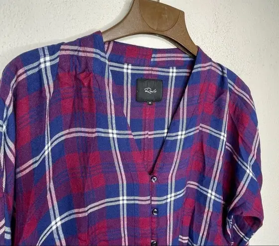 Rails  Plaid Crop Shirt