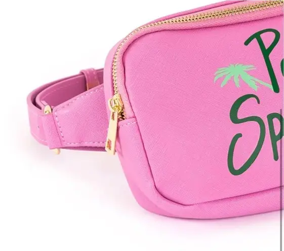 Fuchsia Pink Palm Springs Vegan Leather Belt Bag Fanny Pack NWT Pink