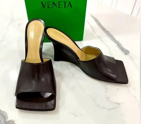 Bottega Veneta Stretch Wedge Lounge Sandals